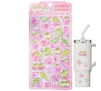 Autocollants 3D pour Téléphone - Autocollants Déco Oiseaux Pour Planner | 3D Décoratifs - pour Ordinateur Portable, Gourde, Carnet, Agenda, Calendrier, Papeterie, Guitare