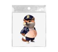 Autocollants 3D - PVC Caoutchouc Thermoplastique 9,5x1,6x12cm | Décalcomanies De Chiot Amusantes | Stickers Imperméables Animaux Pour Scrapbooking Et Loisirs Créatifs