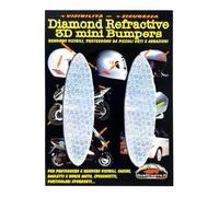 Autocollants 3d Réfractifs - Non Spécifié - Ovales Blancs - 25 X 95 Mm - 2 Pièces - Sécuritaires