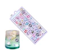 Autocollants 3D Relief - Stickers Animaux Mignons Pour Scrapbooking & Planners | Mini Décalques Bombés Pour Coques De Téléphone, Ordinateurs, Carnets & DIY | Lot De Stickers PVC Kawaii Adhésifs