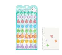 Autocollants 3D - Stickers Bulles Gaufrées PVC | Décorations Mini Bulles Cartoon Papillon Tortue | Scrapbook Agenda Cahier Coque Téléphone | Activités