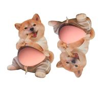 Autocollants 3D - Stickers Souples en Silicone 3D Ventre de Chien,Décalcomanies pour Gourde et Bouteille d'Eau | pour Journal Carnet Cahier Fournitures Scolaires Valise Ordinateur Portable