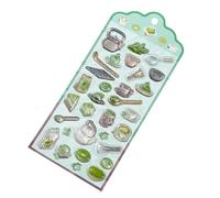 Autocollants 3D sur le Thème Nourriture Mignonne,Décalcomanies Adhésives 3D pour Scrapbooking,Autocollants | pour Décoration Classe, Mur Anniversaire, Ordinateur, Gourde, Téléphone, Skateboard