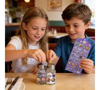 Autocollants 3D sur le Thème Nourriture Mignonne - Décalcomanies Adhésives 3D pour Scrapbooking - Autocollants | pour Décoration Classe, Mur Anniversaire, Ordinateur, Gourde, Téléphone, Skateboard