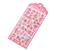 Autocollants 3D sur le Thème Nourriture Mignonne - Décalcomanies Adhésives 3D pour Scrapbooking,Autocollants - pour Décoration Classe, Mur Anniversaire, Ordinateur, Gourde, Téléphone, Skateboard