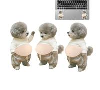 Autocollants 3D | Thème Animal Sensoriel Fournitures Scolaires - Stickers 3D à presser version cartoon | Pour garçons filles ados, scrapbooking, journaling, décoration ordi, coque