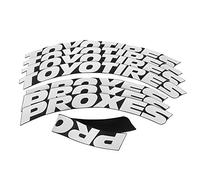 Autocollants 3D universels pour pneus de voiture - Style personnalisé (taille A : TOYOTIRES PROXES)