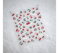 Autocollants 5d En Forme De Diamant Et Fleur Blanche Pour La D¿¿Coration Des Ongles",D¿¿Calcomanies Adh¿¿Sives En Acrylique,Style Japonais Exquis,Kawaii,Accessoires,"1 Pi¿¿Ce - Type 1pcs Tl-003