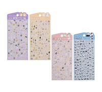 Autocollants à bulles | Autocollants réutilisables et durables en forme d'animal 3D pour la famille, les amis, l'intérieur et l'extérieur, sur le réfrigérateur, le planificateur, la maison, la voiture