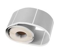 Autocollants à Gratter DIY Rectangulaires Adhésifs, 300 Feuilles Rouleau | Papier Argenté à Couche Spéciale, Découverte Claire, pour Enveloppes et Cartes Papier, Fêtes et Tirages