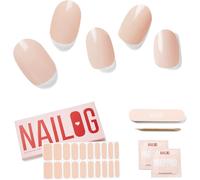 Autocollants À Ongle 20pcs Gel Vernis Adhésif Semi-Permanents Extra Long Finition Brillante Et Durable Nail Art Decal Strip Nail Stickers Pour Femmes Filles, Kiss The Rain