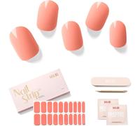 Autocollants À Ongle 20pcs Gel Vernis Adhésif Semi-Permanents Extra Long Finition Brillante Et Durable Nail Art Decal Strip Nail Stickers Pour Femmes Filles, Kiss The Rain