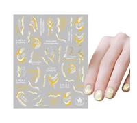 Autocollants à ongles en marbre | Belle breloque pour ongles portable et sûre - Fournitures de beauté pratiques, légers et pour femme pour le Nouvel An chinois, la Saint-Valentin