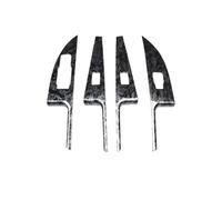 Autocollants ABS Pour Panneau De Commande De Lève-vitre Accessoires De Voiture Pour Ford Mondeo 2022 LHD aménagements intérieurs(Black Wood)