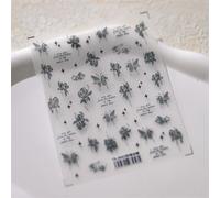 Autocollants Adh¿¿Sifs Pour Les Ongles",Accessoires De D¿¿Coration,D¿¿Calcomanies,Fleurs,P¿¿Tales,¿¿T¿¿,Blanc,Destruction,Printemps,5d,"1 Pi¿¿Ce - Type 1pcs Ts-3642