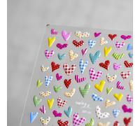 Autocollants Adh¿¿Sifs Pour Les Ongles",Accessoires De D¿¿Coration,D¿¿Calcomanies,Fleurs,P¿¿Tales,¿¿T¿¿,Blanc,Destruction,Printemps,5d,"1 Pi¿¿Ce - Type 1pcs Ms335