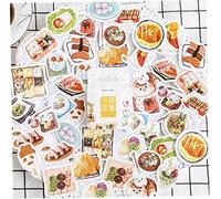 Autocollants adhésifs de décoration de nourriture de sushi DIY Journal de dessin animé Scrapbook Autocollants KawaiiLe merveilleux
