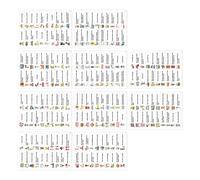 Autocollants Adhésifs Interactifs Pour Mots Anglais - Aide À L'apprentissage Du Vocabulaire Pour Enseignants Et Outils D'apprentissage Interactifs À La Maison