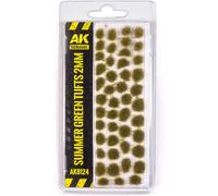 Autocollants AK Interactive Summer Tufts Vert 2 mm