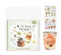 Autocollants Alimentaires Pour Scrapbooking Et Loisirs Créatifs | Journal Carnet Amusant Déco Fun,Étiquettes Autocollantes Alimentaires | Pour Cahiers DIY Salle De dultes École Journaling