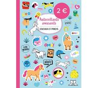 Autocollants amusants - Chevaux et poneys - Collectif - Le Ballon Eds - broché - Document jeunesse