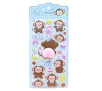 Autocollants animaux - Autocollant pour loisirs créatifs | Autocollants surélevés de 0,2 cm, utilisation pour ordinateur portable, bagages, ordinateur portable, , guitares murales, valises