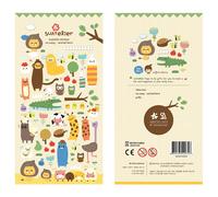 Autocollants Animaux Bouffants 3d De Marque Coréenne, Étiquette Nouveauté, Papeterie Pour Journal Intime, Fournitures Scolaires Et De Bureau, Diy Bricolage