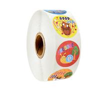 Autocollants Animaux Colorés De 50 À 500 Pièces, Autocollants De Récompense Pour Enseignant, Scrapbooking, Pour Journal Intime