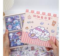 Autocollants Animaux De Compagnie Non Répétitifs, Étiquette De Décoration, Personnage De Dessin Animé, Haute Capacité, Fournitures Scolaires, Boîte-Cadeau, 100 / 25 Feuilles