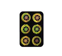 Autocollants Anti-Rayonnement avec Protection contre les Radiations, Bouclier EMF, Neutraliseur de Rayonnement, 6 Pièces pour Téléphones Portables, Ordinateurs, Ordinateurs
