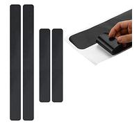 Autocollants Anti-rayures, 4 Autocollants de Voiture en Fibre de Carbone, Protecteur de Couverture Anti-rayures pour Accessoires Film de Protection de Seuil de Porte pour une Variété de Voitures