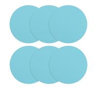 Autocollants Antidérapants pour Douche, Lot de 6 Adhésifs de Sécurité pour Baignoire, Décalques Adhésifs Bandes de Sécurité Rondes pour Escaliers Cuisine et Personnes Âgées Sol Toilettes