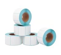 Autocollants auto-adhésifs largeur 40/50/60/70/80/90/100mm étiquette code à barres SKU étiquette de prix expédition thermique aucune bande de carbone requise W60xH90mm-300pcs