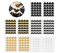 Autocollants auto-adhésifs pour coins de photos, albums photos, carnets de voyage, carnets de mémoire ou produits laitiers (240 pièces multicolores)