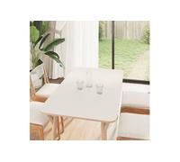 vidaXL Autocollants auto-adhésifs pour meuble blanc mat 90x500 cm PVC