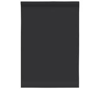 vidaXL Autocollants auto-adhésifs pour meuble PVC noir mat 90x500 cm