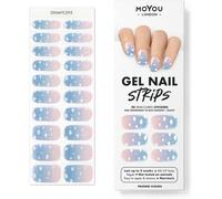 Autocollants Auto-Adhésifs Pour Ongles En Gel Semi-Durci, Lampe Uv/Led Requise, 20 Enveloppes De Vernis À Ongles En Gel, Autocollants Pour Nail Art - Passing Clouds