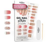 Autocollants Auto-Adhésifs Pour Ongles En Gel Semi-Durci, Lampe Uv/Led Requise, 20 Enveloppes De Vernis À Ongles En Gel, Autocollants Pour Nail Art - Femme Fatale