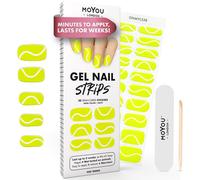 Autocollants Auto-Adhésifs Pour Ongles En Gel Semi-Durci, Lampe Uv/Led Requise, 20 Enveloppes De Vernis À Ongles En Gel, Autocollants Pour Nail Art - Femme Fatale