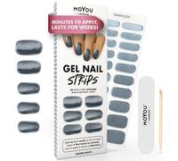 Autocollants Auto-Adhésifs Pour Ongles En Gel Semi-Durci, Lampe Uv/Led Requise, 20 Enveloppes De Vernis À Ongles En Gel, Autocollants Pour Nail Art - Jungle Gold