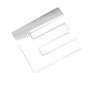 Autocollants autocollants en forme de lettres de l'alphabet imperméables à la poussière pour une utilisation en extérieur