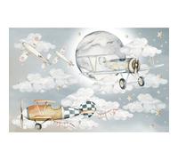 Autocollants bébé Dekornik Planes/Magic Is Everywhere Bleu 70x105 cm