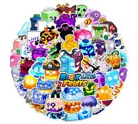 Autocollants Blox Fruits 60 pièces pour ordinateur portable, autocollants Cool pour adolescents, enfants, garçons, téléphone de Skateboard