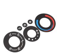 Autocollants Bouton Compatible Avec Pontiac Pour Torrent 2005 2006 Autocollant Bouton Tableau Bord Accessoires Intérieurs Réparation Climatisation Voiture Autocollants Bouton Décalcomanie