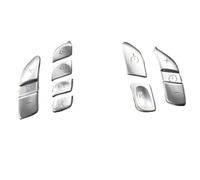 Autocollants Bouton Volant Compatible Avec BMW Pour Série 3 Pour E46 M3 1998-2004 Style Voiture Bouton Commutation Volant Mode Console Autocollant Couverture Accessoires Auto Intérieurs