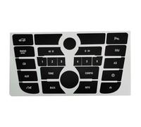 Autocollants Bouton Volant Compatible Avec Opel Pour Astra J 2009-2015 Autocollant Bouton Radio Tableau Bord Décalcomanies Réparation Réglage La Climatisation Contrôle A/C CD MP3