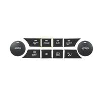 Autocollants Boutons Compatible Avec Benz Pour Pour W204 2007-2014 Voiture Climatisation Centrale Médias Volume Boutons Revêtement D'habillage Autocollants(Size1)