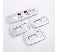 Autocollants Boutons Compatible Avec Maserati Pour Levante 2016 2017 2018 2019 2020 2021 Style De Voiture Bouton De Lève-vitre Cadre Autocollant Accessoires Intérieurs