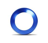 Autocollants Boutons Compatible Avec VW Pour Scirocco Pour Beetle 2011 2012 2013 2014 2015 2016 Emblème Volant Voiture Accessoires Garniture Décoration(Blue)