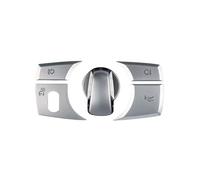 Autocollants boutons internes Compatible Avec E71 2009-2014, Pour X5, Pour E70 2008-2013 Autocollant Décoratif Pour Interrupteur De Phare De Voiture, Paillettes